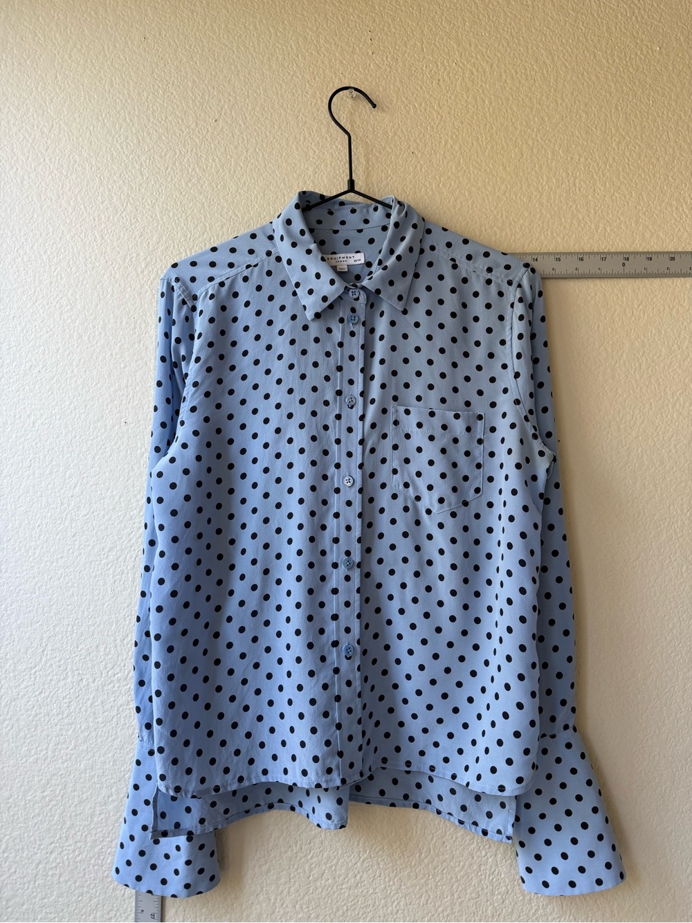 Equipment silk blouse, size XS.